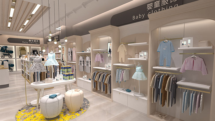 成都母婴用品店设计 以温情与巧思构筑的亲子乐园